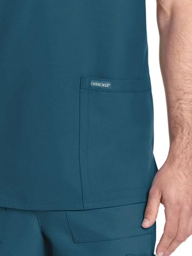 Cherokee Men's 2-Pocket V-Neck Top image thumbnail