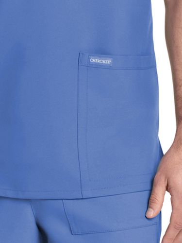 Cherokee Men's 2-Pocket V-Neck Top image thumbnail
