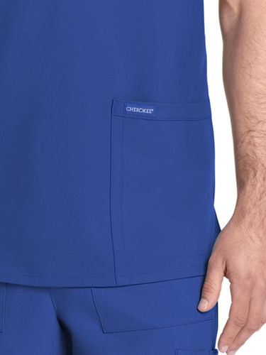 Cherokee Men's 2-Pocket V-Neck Top image thumbnail