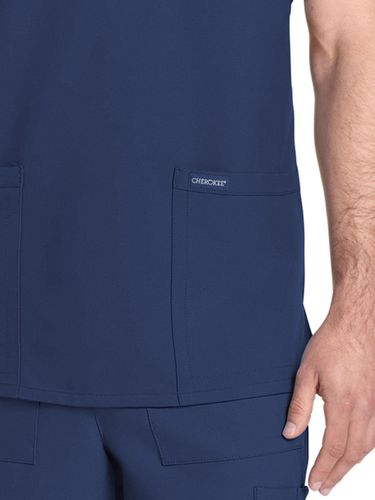 Cherokee Men's 2-Pocket V-Neck Top image thumbnail