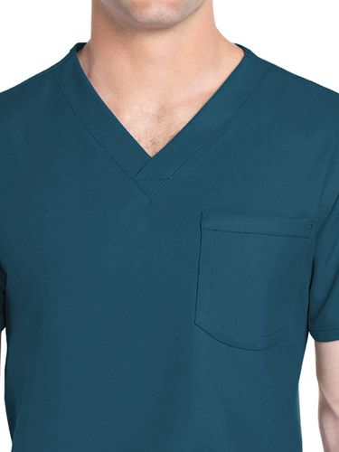 Cherokee Unisex 1-Pocket V-Neck Top image thumbnail