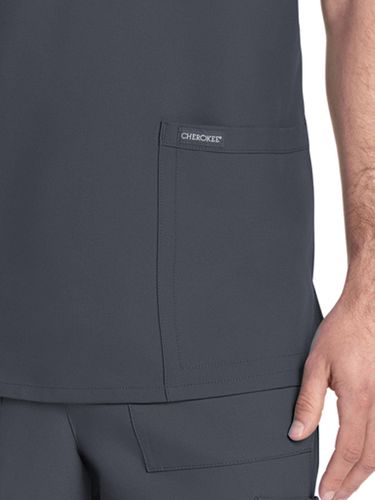 Cherokee Men's 2-Pocket V-Neck Top image thumbnail