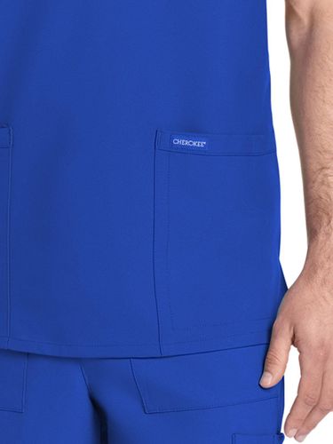 Cherokee Men's 2-Pocket V-Neck Top image thumbnail