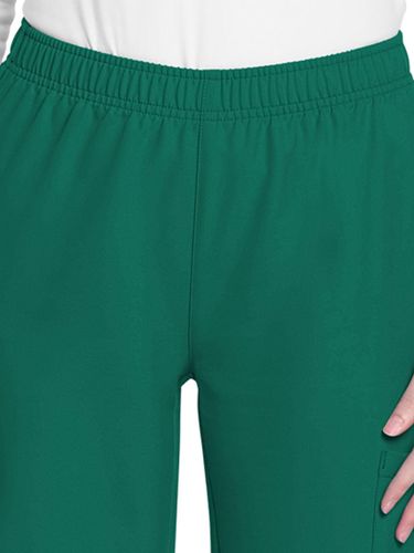 Cherokee Women's 3-Pocket Mid Rise Cargo Pant image thumbnail