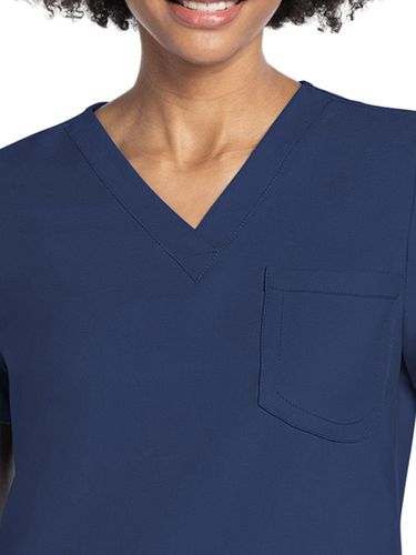 Cherokee  Women's 3-Pocket V-Neck Top image thumbnail