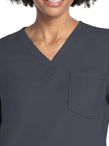 Cherokee  Women's 3-Pocket V-Neck Top image thumbnail