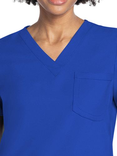 Cherokee  Women's 3-Pocket V-Neck Top image thumbnail