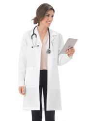 Image of Meta Women's Five-Pocket 37" Full-Length Long Lab Coat