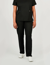 Image of Jasmine Cargo Women's Ceil Blue Scrub Pants