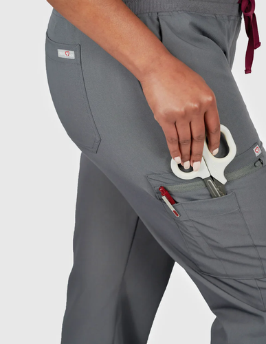 Jasmine Cargo Women's Ceil Blue Scrub Pants image thumbnail