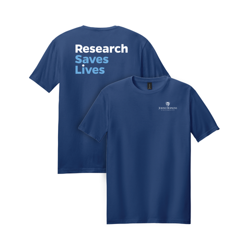 JHU Research Saves Lives T-Shirt image thumbnail