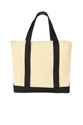 Image of Port Authority - Ideal Twill Two-Tone Shopping Tote