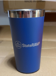 Image of Blue tumbler, 17 oz