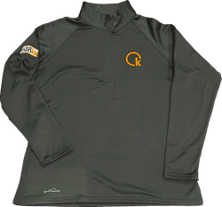Image of Eddie Bauer® Ladies 1/2-Zip Base Layer Fleece. EB237