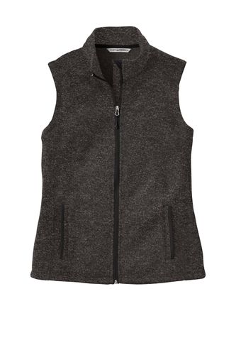 Port Authority Women's Sweater Fleece Vest L236 image thumbnail