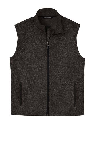 Port Authority Sweater Fleece Vest F236 image thumbnail Port Authority Sweater Fleece Vest F236 image thumbnail