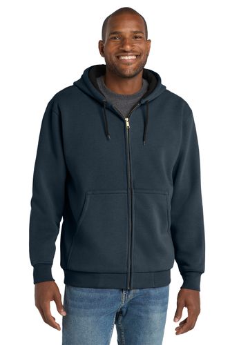 Neighborhoods Heavyweight Full-Zip Hooded Sweatshirt with Thermal Lining image thumbnail