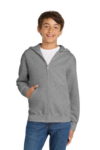 Neighborhoods Youth Fleece Full-Zip Hooded Sweatshirt image thumbnail
