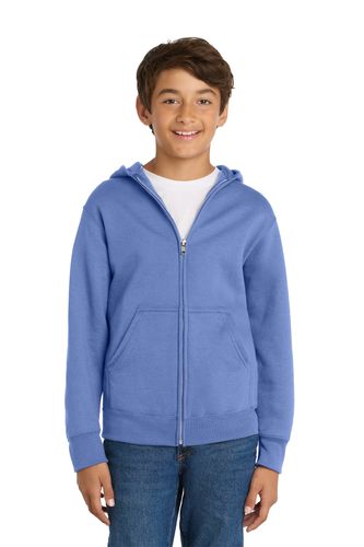 Neighborhoods Youth Fleece Full-Zip Hooded Sweatshirt image thumbnail