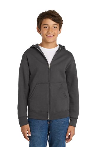 Neighborhoods Youth Fleece Full-Zip Hooded Sweatshirt image thumbnail