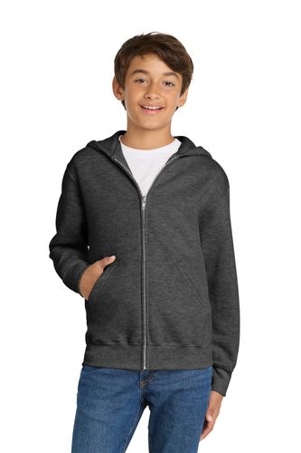 Neighborhoods Youth Fleece Full-Zip Hooded Sweatshirt image thumbnail