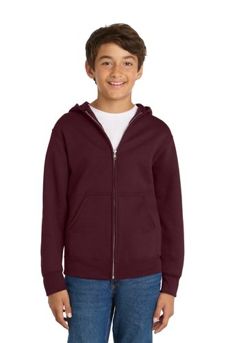 Neighborhoods Youth Fleece Full-Zip Hooded Sweatshirt image thumbnail