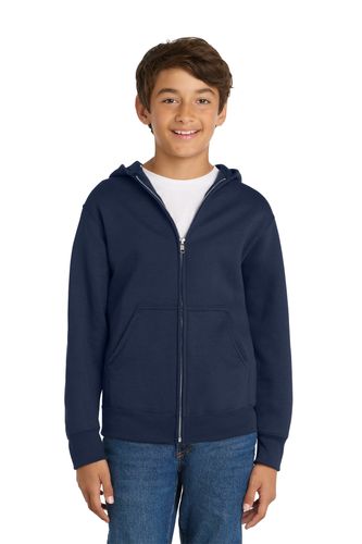 Neighborhoods Youth Fleece Full-Zip Hooded Sweatshirt image thumbnail