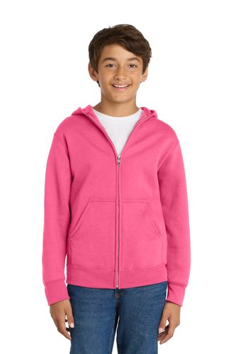 Neighborhoods Youth Fleece Full-Zip Hooded Sweatshirt image thumbnail
