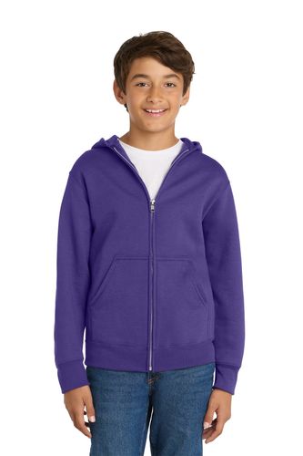 Neighborhoods Youth Fleece Full-Zip Hooded Sweatshirt image thumbnail