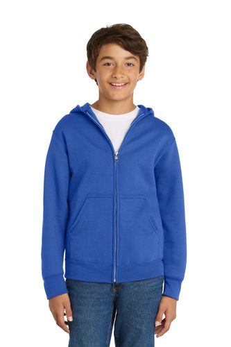 Neighborhoods Youth Fleece Full-Zip Hooded Sweatshirt image thumbnail