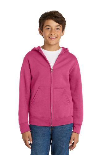 Neighborhoods Youth Fleece Full-Zip Hooded Sweatshirt image thumbnail