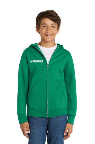 Neighborhoods Youth Fleece Full-Zip Hooded Sweatshirt image thumbnail
