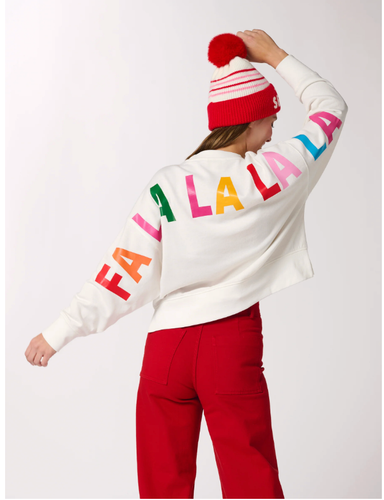 Tis The Season/Fa La La Relaxed Sweatshirt image thumbnail