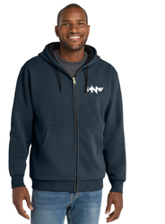 Image of PNW Heavyweight Full-Zip Hooded Sweatshirt with Thermal Lining