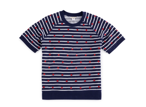 Stars & Stripes Short Sleeve Sweatshirt image thumbnail