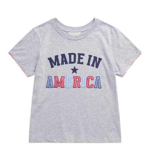 Made In America Relaxed Grey Tee image thumbnail