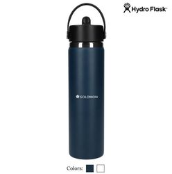 Image of Hydro Flask Wide Mouth With Flex Straw Cap 24oz
