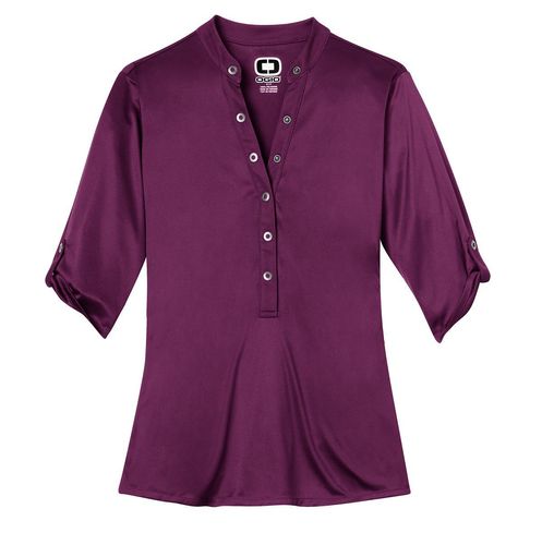 OGIO - Crush Henley. LOG111 image thumbnail