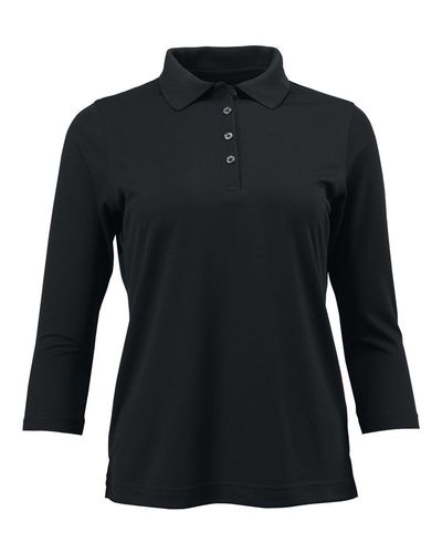Women's Lady Palm Three-Quarter Sleeve Polo - 120 image thumbnail