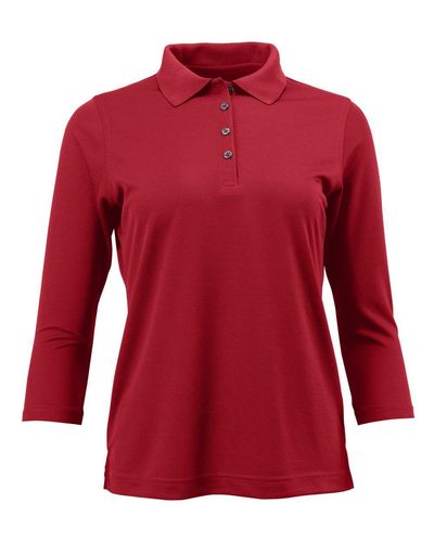 Women's Lady Palm Three-Quarter Sleeve Polo - 120 image thumbnail