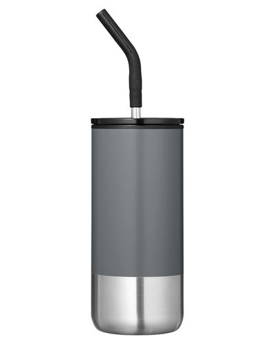 Summit 16oz Insulated Tumbler With Straw image thumbnail