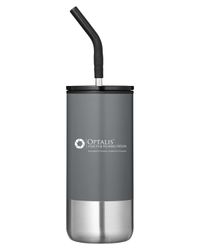 Image of Summit 16oz Insulated Tumbler With Straw