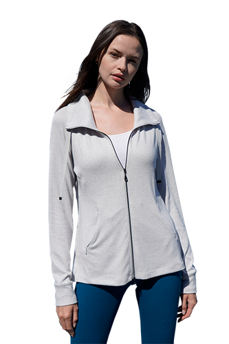 Women’s Mock Neck Full Zip Jacket image thumbnail Women’s Mock Neck Full Zip Jacket image thumbnail
