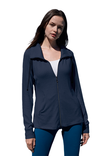 Women’s Mock Neck Full Zip Jacket image thumbnail Women’s Mock Neck Full Zip Jacket image thumbnail