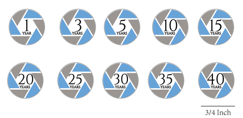 3/4" Round Lapel Pins image thumbnail