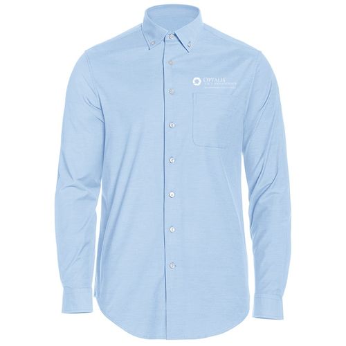 Perry Ellis Heathered Woven Shirt image thumbnail