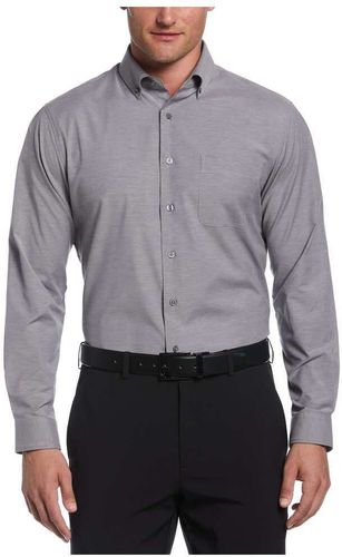 Perry Ellis Heathered Woven Shirt image thumbnail