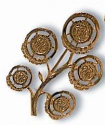 Image of 5 Life Generation Tree Pin
