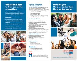 Image of Membership Brochure - 25/Pk