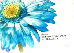 Image of Thinking Of You Blue Mum - 25/Pk